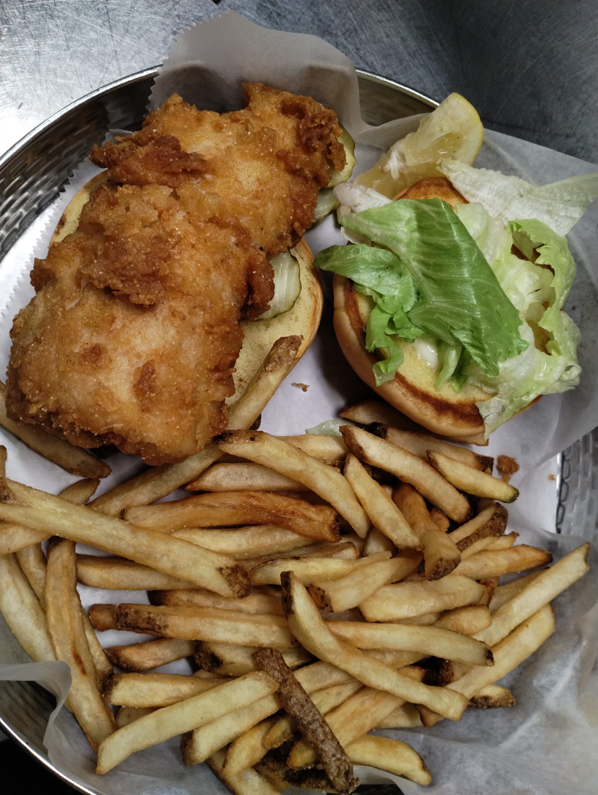 Walleye Sandwich